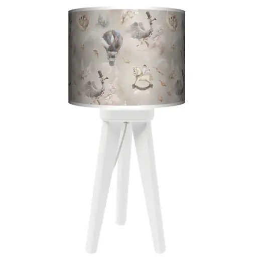 Lampa Trójnóg mała Magic Dreams 1 kolor podstawy do wyboru FL - biały