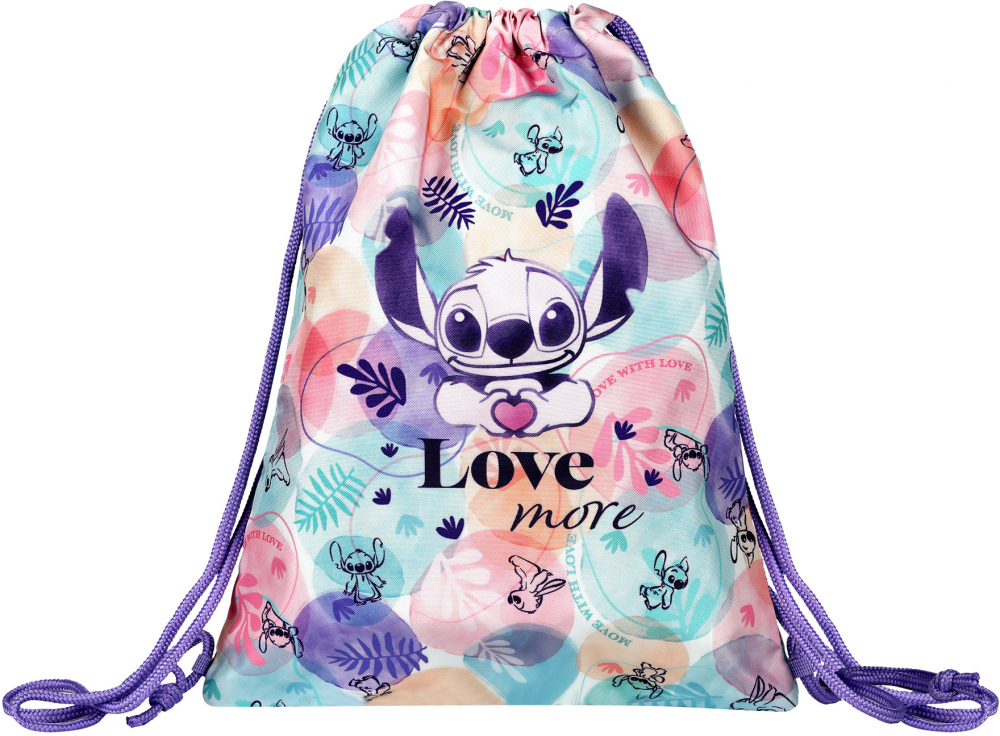Worek na buty CoolPack Beta Stitch Pastel, 43x33cm