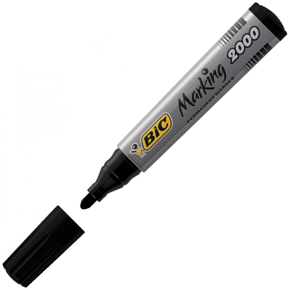 Marker permanentny Bic Marking 2000 ECOlutions, okrągła, 4.95mm, czarny