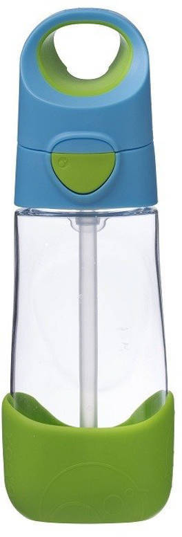 Bidon na wodę B.Box, ze słomką, tritan, 450ml, Ocean Breeze