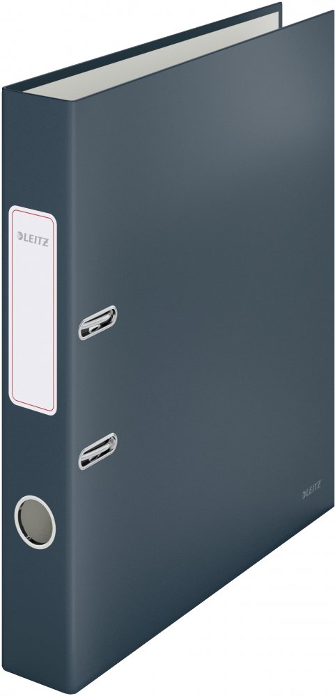 Segregator A4 Leitz 180°Cosy Soft Touch, 50mm, do 350 kartek, szary