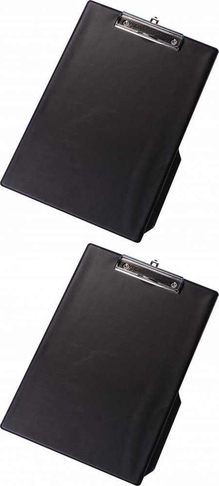2x Clipboard Q-connect, A4, czarny