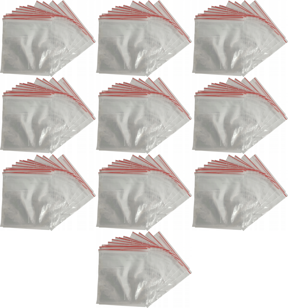 10x Woreczki strunowe IsoPack Standard, 160x250mm, 100 sztuk, bezbarwny