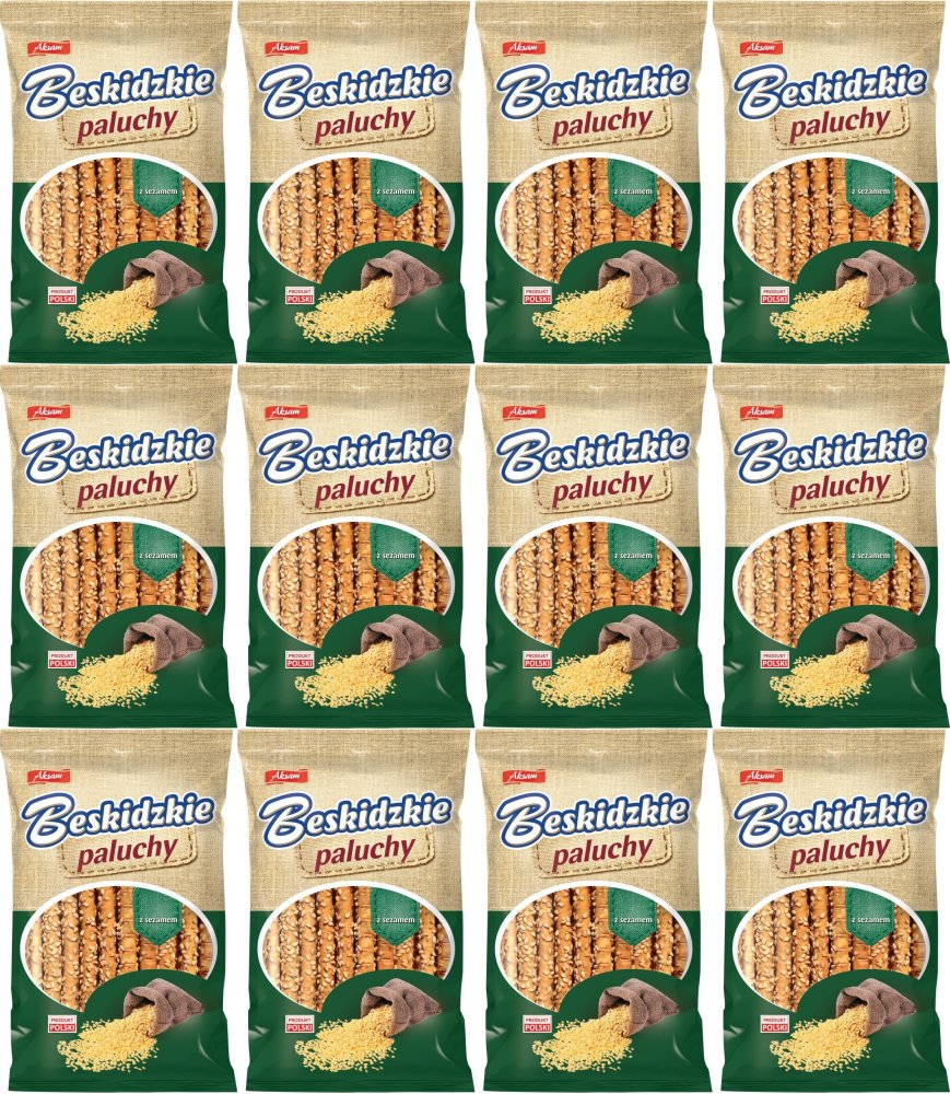 12x Paluchy Beskidzkie, z sezamem, 100g