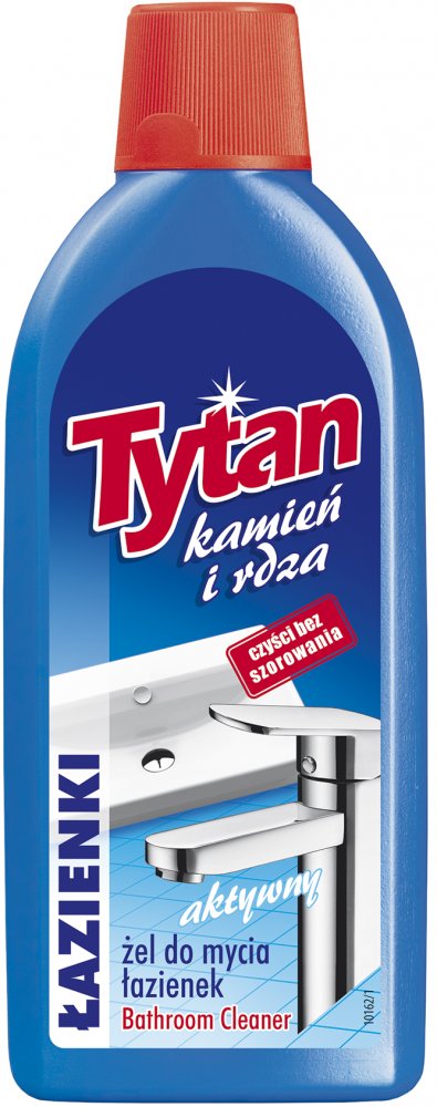 Żel do mycia łazienek Tytan kamień i rdza, 500g
