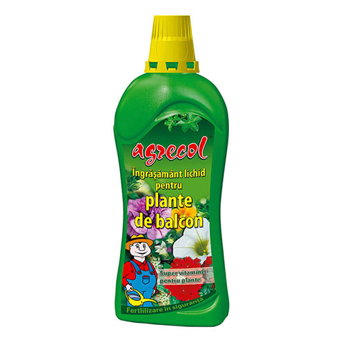 1 pac, Îngrăşământ mineral pentru plante de balcon - : Mod de ambalare: 500 ml