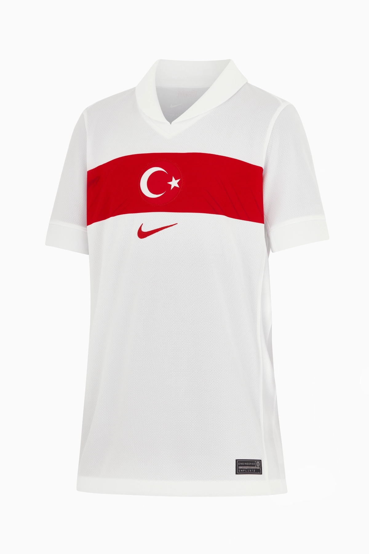 Koszulka Reprezentacji Turcji Nike 2024 Domowa Stadium Junior - Biały