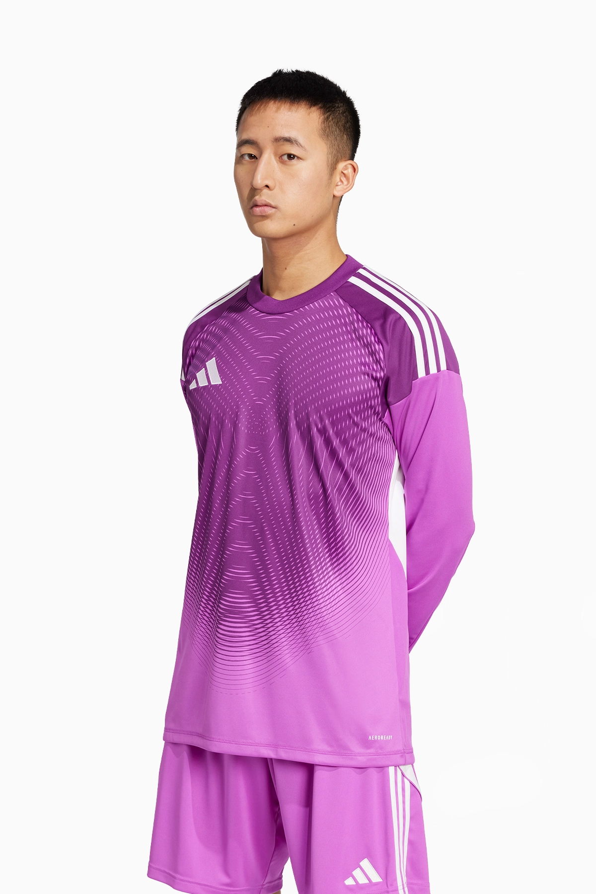 Bluza bramkarska adidas Tiro 25 Competition GK - Fioletowy