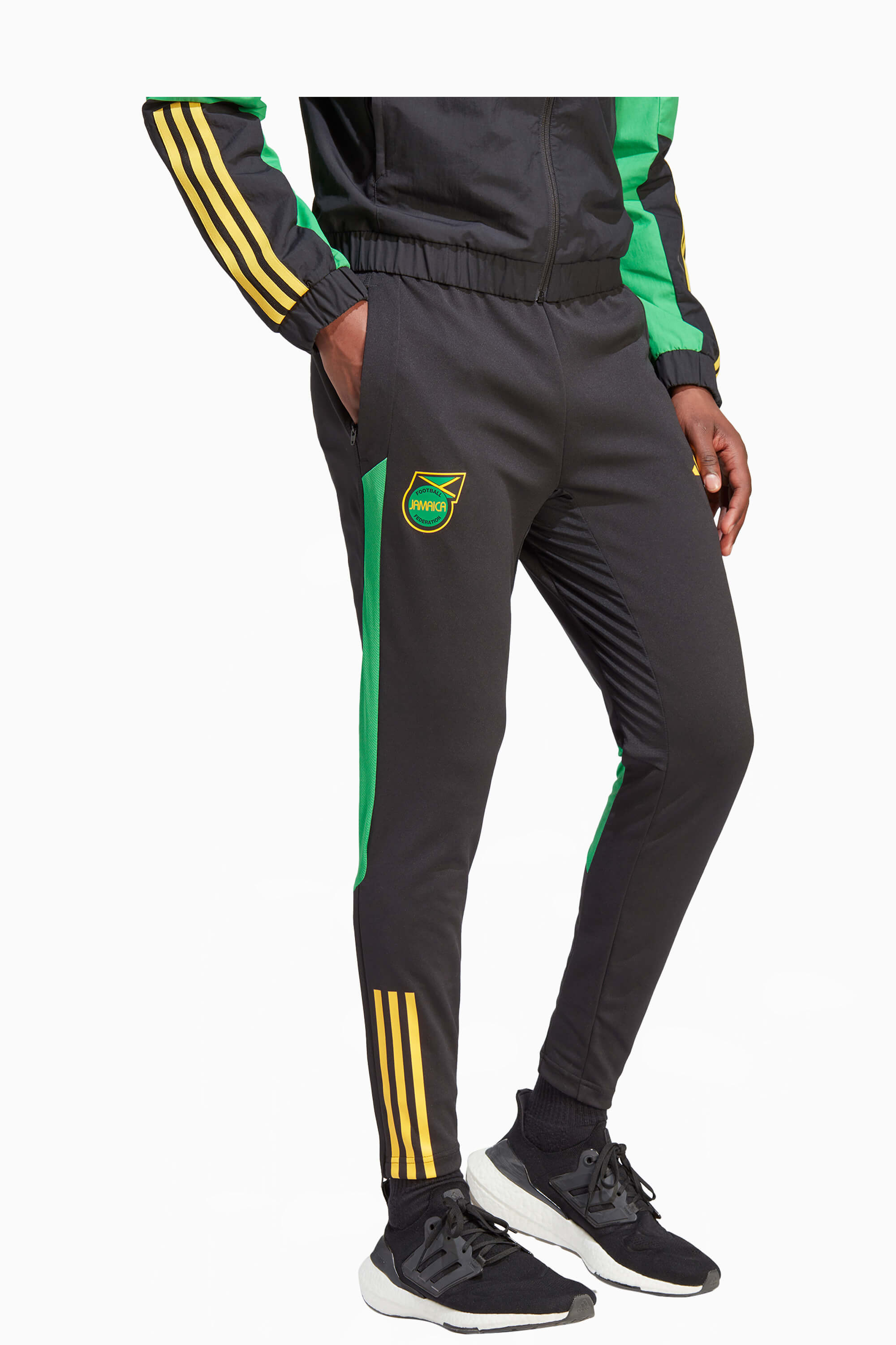 Spodnie Reprezentacji Jamajki adidas 2023 Training - Czarny