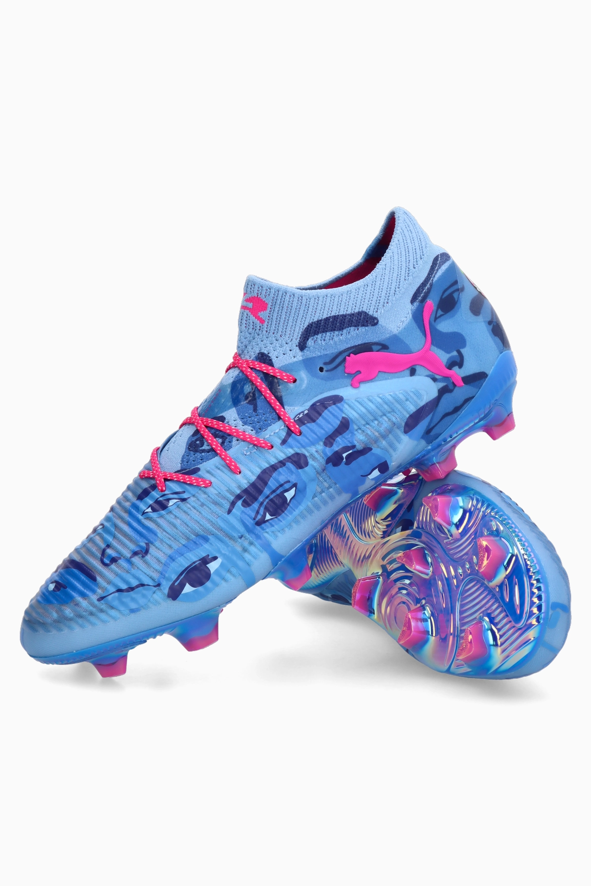 Korki Puma x KidSuper Future 8 Ultimate FG - Niebieski