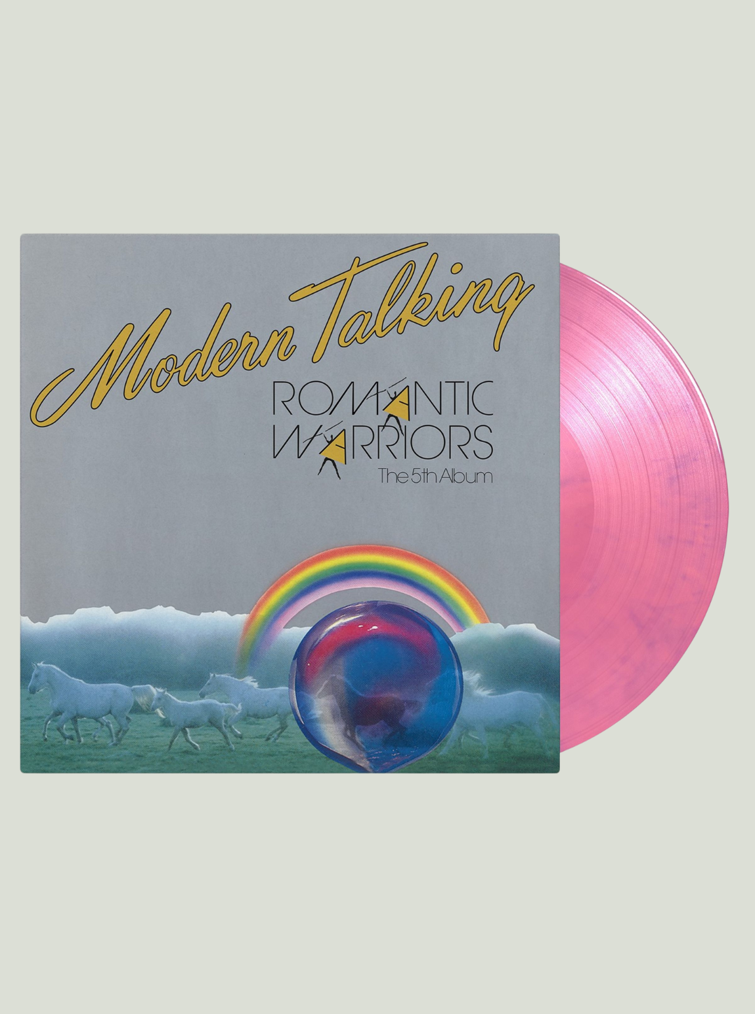 Płyta winylowa Modern Talking - Romantic Warriors - The 5th Album (180g) (Limited Numbered Edition) (Pink & Purple Marbled Vinyl)