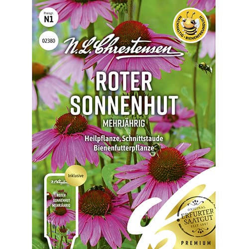1 szt, Roter Sonnenhut Echinacea - Samen: Ilość w opakowaniu: 1 Stück