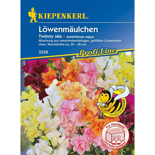 1 szt, Löwenmäulchen Twinny Mix - Samen: Ilość w opakowaniu: 1 Stück