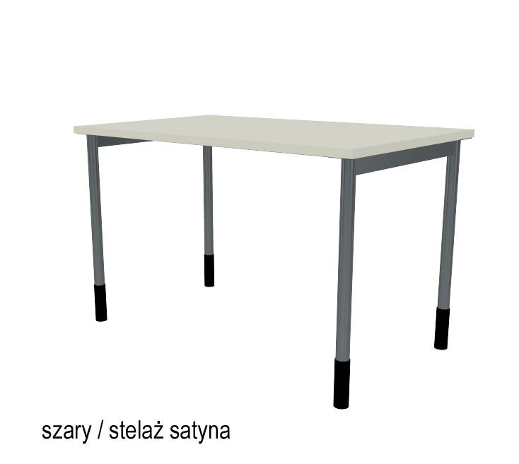 HEBE BO04/8 Biurko proste 78,5x80x74h (Kolor blatu: Szary)