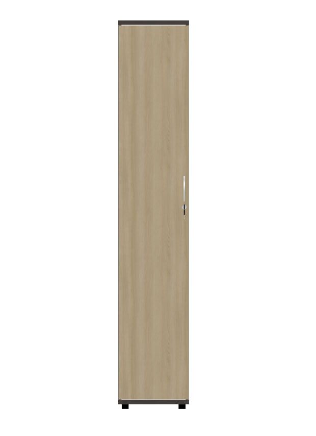 HEBE TS606/1 szafa pojedyncza prawa 40,2x40x219,5h (Kolor korpusu: Orzech Saleve)