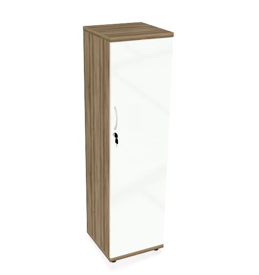HEBE TS407 szafa pojedyncza lewa 40,2x40x148,8h (Kolor korpusu: Biel Arktyczna)