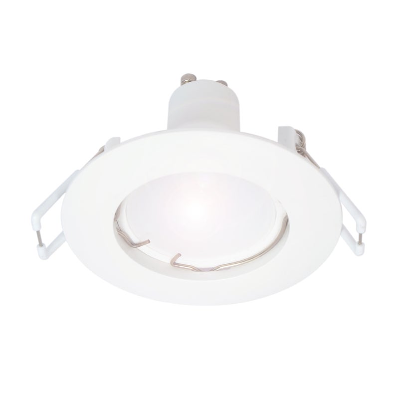 GENERIC - Zestaw 40 reflektorów wpuszczanych RECESS - Reflektory LED Ø 8,2 cm - 340 LM - 4000K - Neutralna biel - Biały