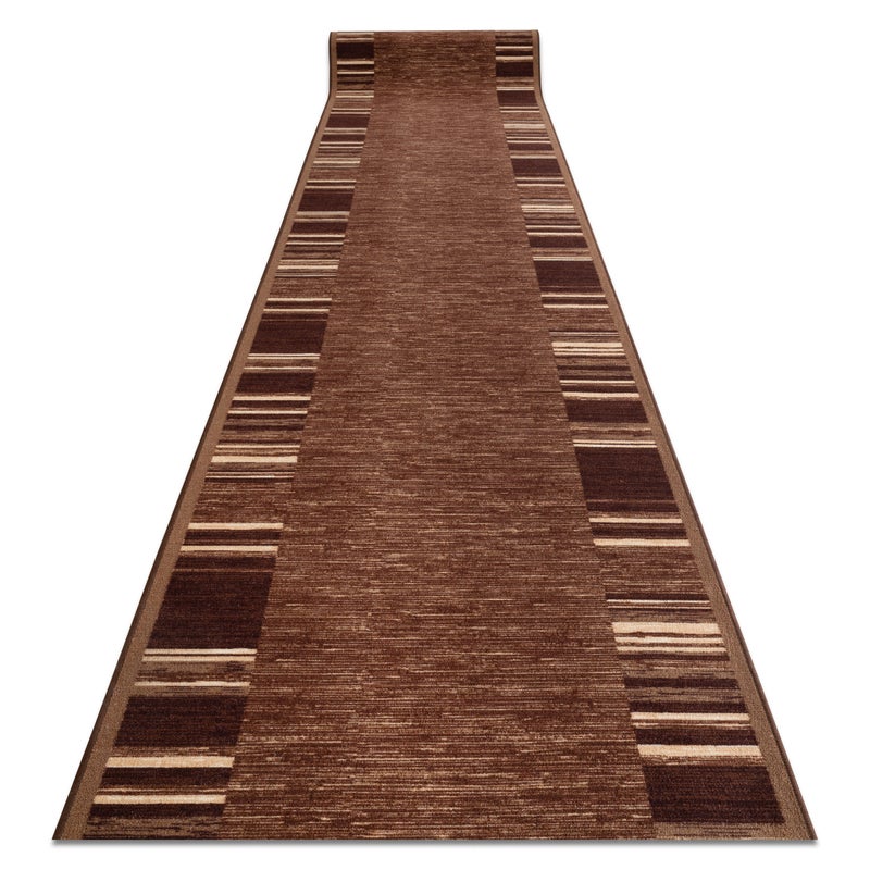 CHODNIK podgumowany ADAGIO brąz szerokość 57cm 57x950 cm