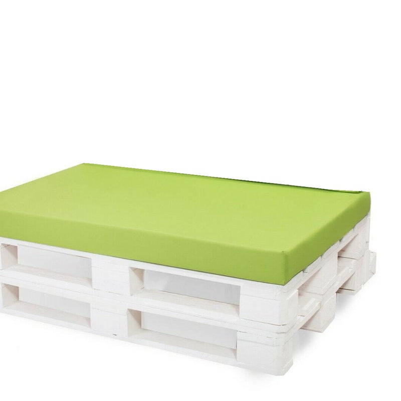 Pokrowiec na meble ogrodowe 120x40x10cm, poszewka na poduszkę ogrodową z zamkiem błyskawicznym, cytrynowa poszewka na meble ogrodowe z palet