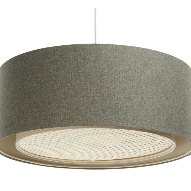 Lampa wisząca ERUTAN RATTAN 40 zielona