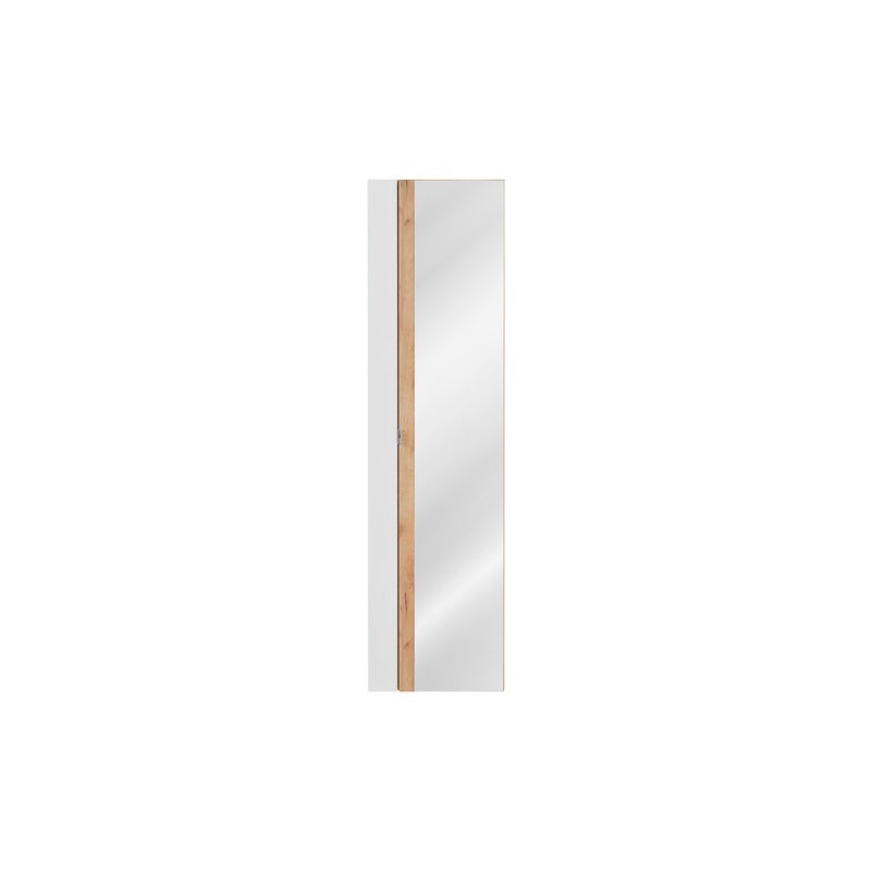 Szafka łazienkowa MILANO / CAPRI 803 45 cm biała z lustrem