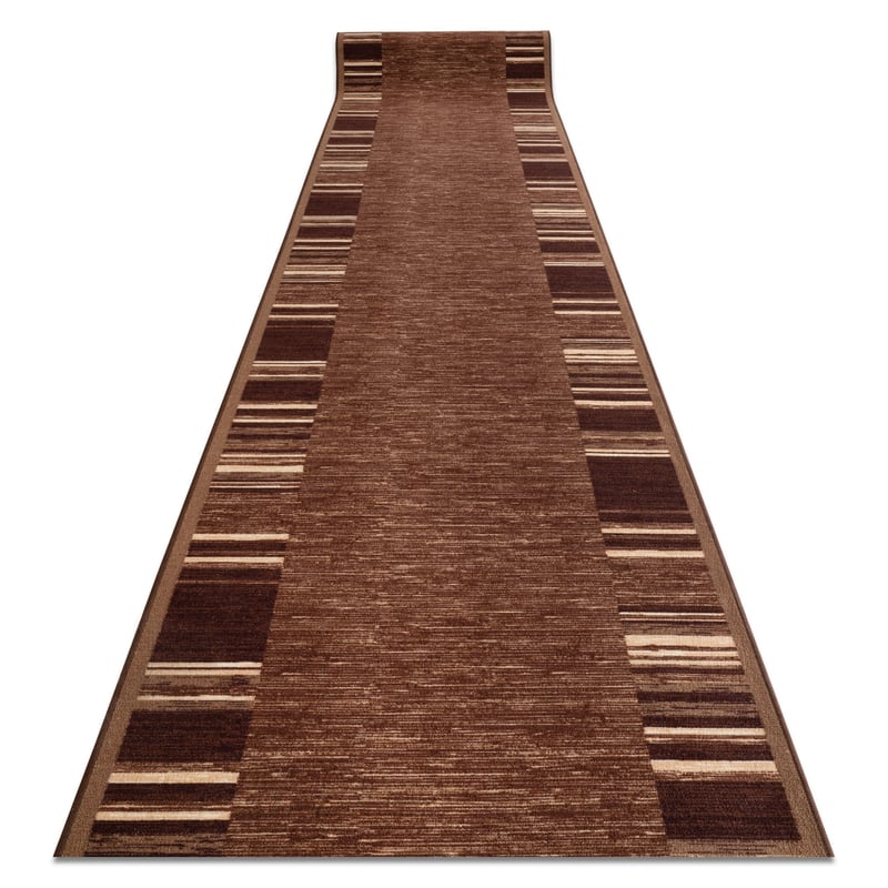 CHODNIK podgumowany ADAGIO brąz szerokość 67cm 67x1300 cm