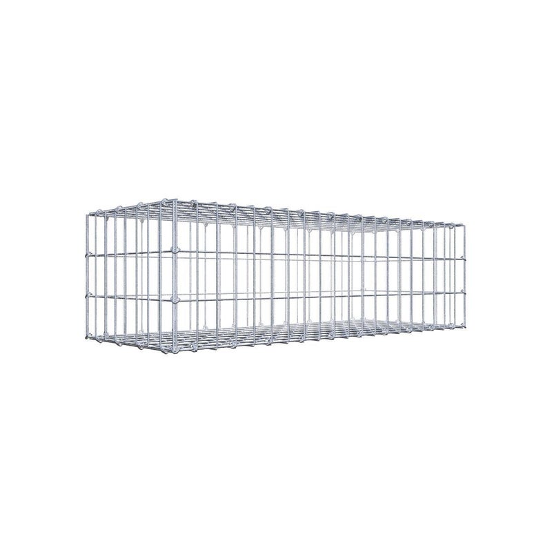 Gabion 100 cm x 30 cm x 40 cm (dł. x wys. x gł.), rozmiar oczka 5 cm x 10 cm, pierścień typu C