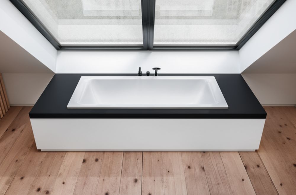 Bette BetteSelect Duo wanna prostokątna 180x80 cm biały mat 3473-440