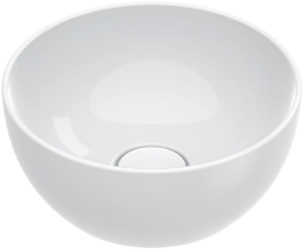 Catalano Sfera umywalka 42x42 cm okrągła nablatowa biała 0523430001