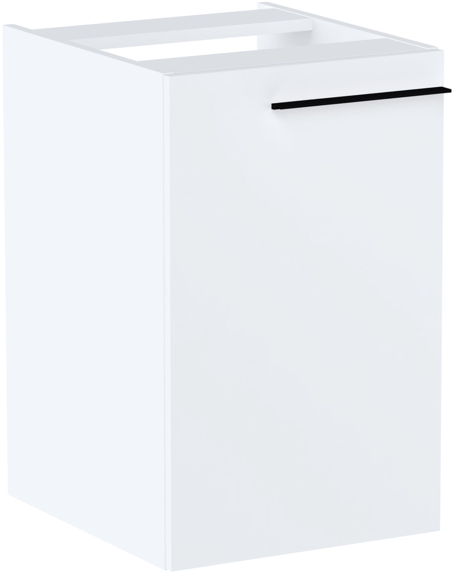 Roca Ella kontener 40 cm wiszący z koszem cargo biały mat A857774529 - Wysyłka w 24h