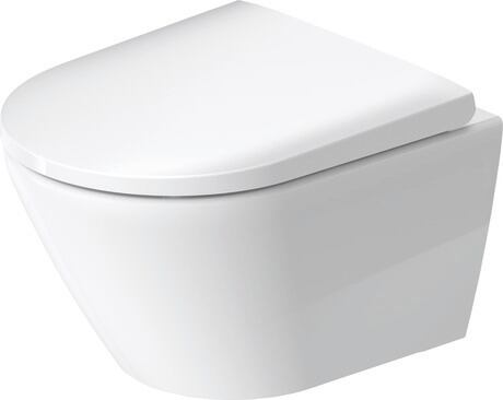 Zestaw Duravit D-Neo Compact miska WC wisząca Rimless WonderGliss z deską wolnoopadającą biała (25880900001, 0021690000) - Wysyłka w 24h