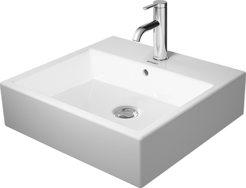 Duravit Vero Air umywalka 50x47 cm nablatowa prostokątna biała 2352500041