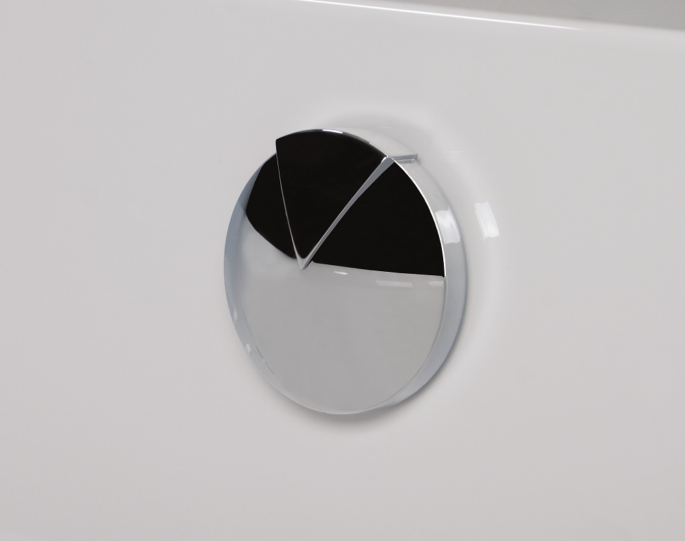 Hoesch Combi zestaw przelewowy do wanny Dreamscape chrom 69261.305 - Wysyłka w 24h