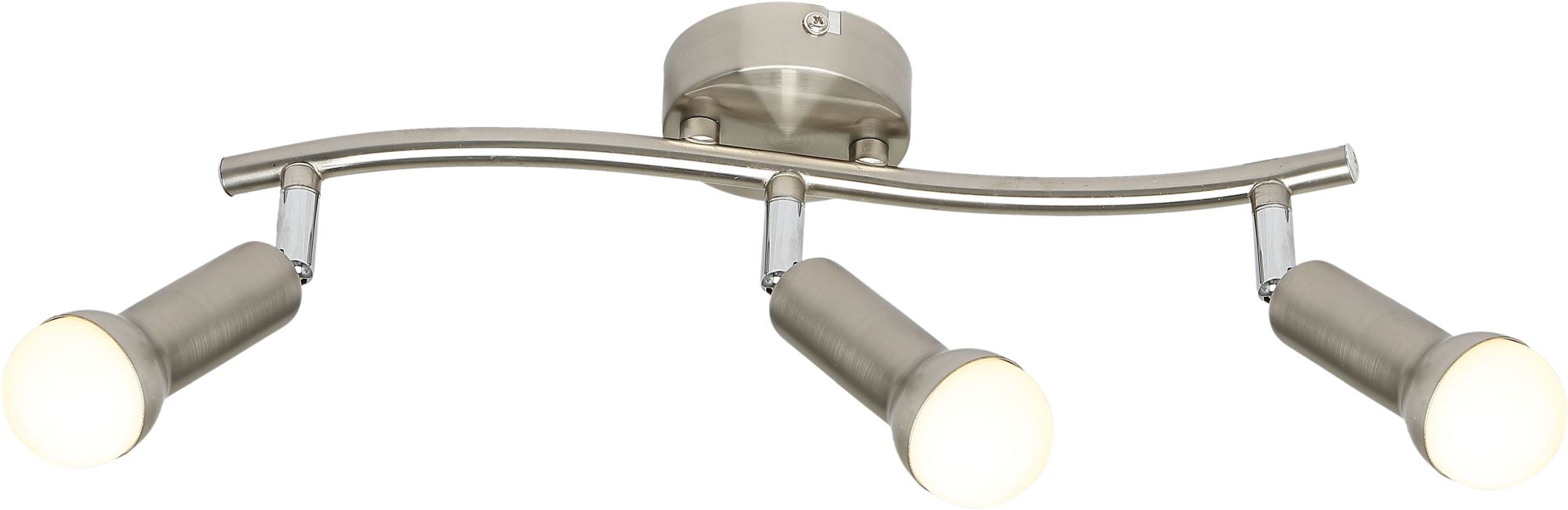 Candellux Arc lampa podsufitowa 3x40W nikiel 93-63465