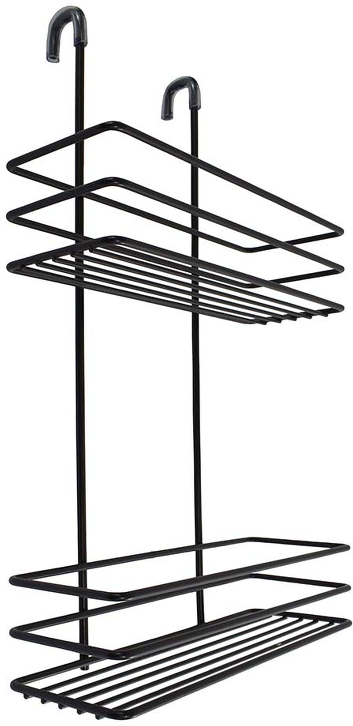 Sepio półka łazienkowa 23 cm podwójna czarna 10POLLAKABL2P - Wysyłka w 24h