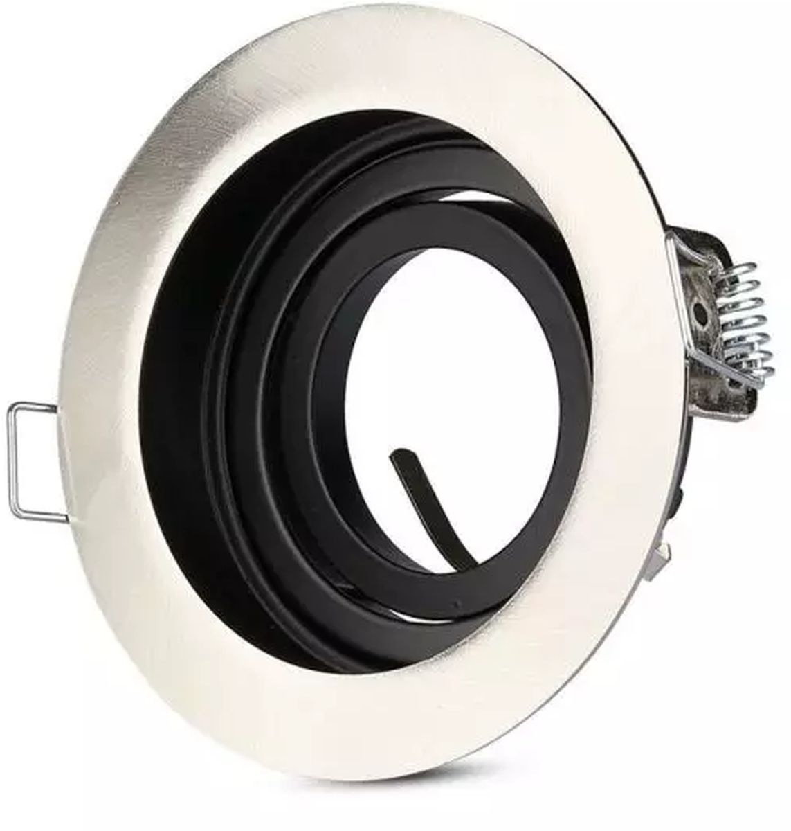 V-TAC lampa do zabudowy satynowy nikiel 3596