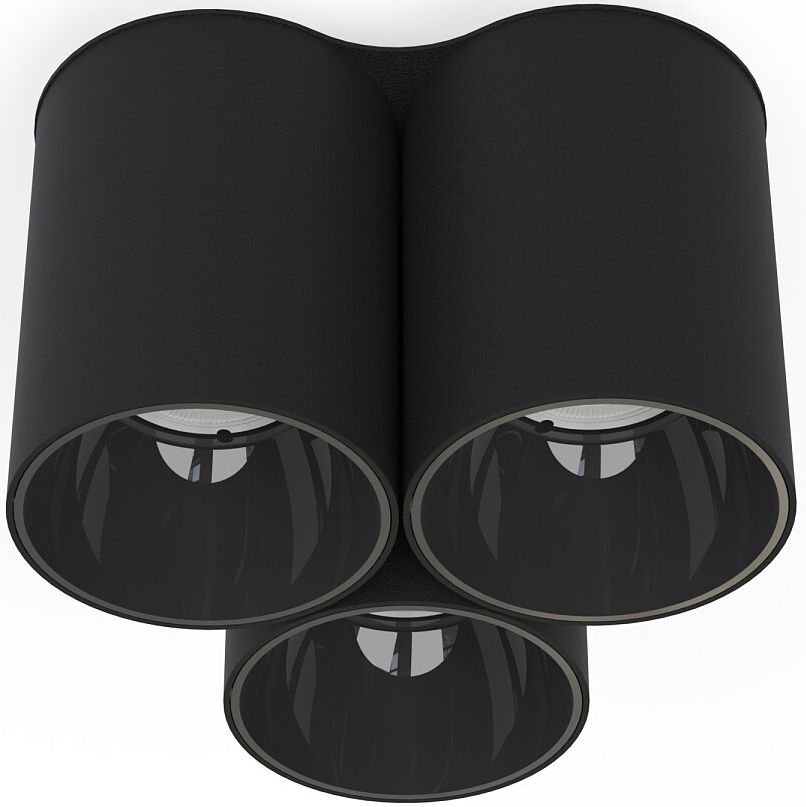 Nowodvorski Lighting Eye Tone III lampa podsufitowa 3x10W LED czarna 8091