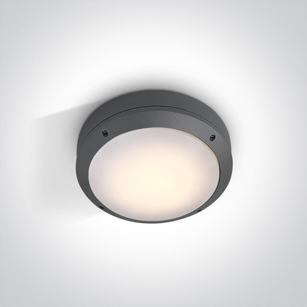 One Light plafon zewnętrzny 1x20W antracyt 67204/AN