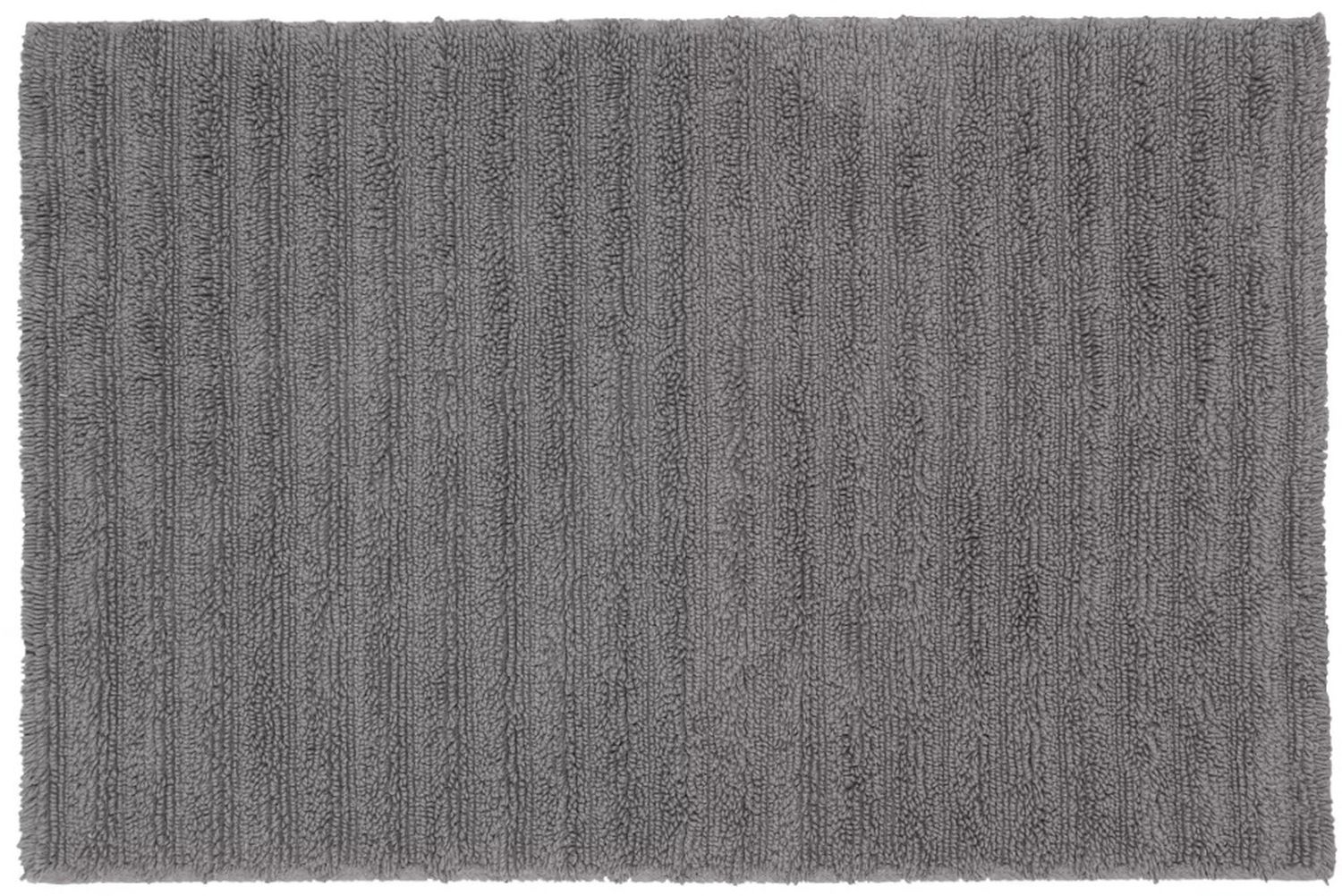 Kleine Wolke Yara Eco Care dywanik łazienkowy 100x60 cm bawełna szary 9156905360