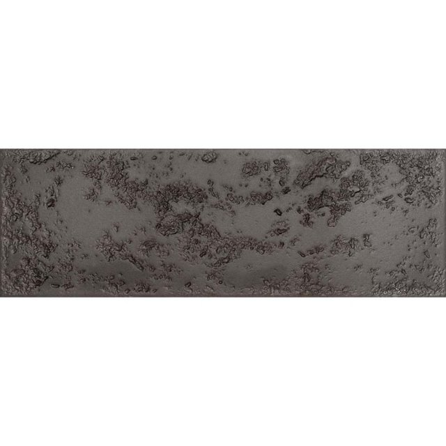 Gres szkliwiony hiszpański Realonda KAMADO BLACK błyszczący 15x45 gat
