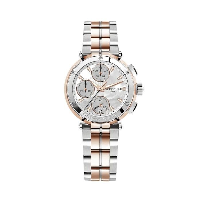 Zegarek damski Herbelin Newport Chronograph 35688BTR19