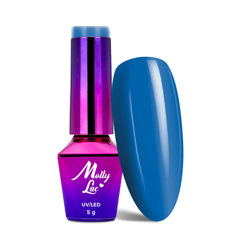 Lakier hybrydowy MollyLac Bubble Tea Elixir 5 g Nr 137