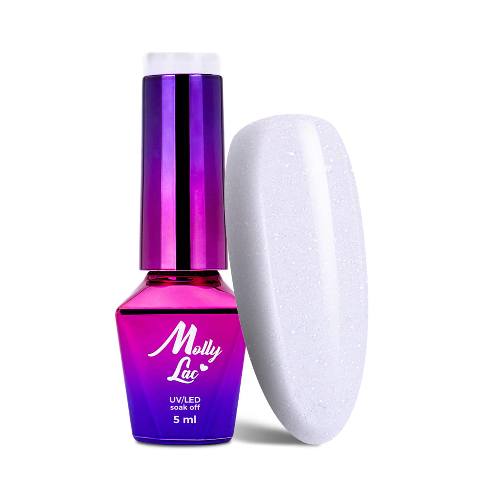 Lakier hybrydowy MollyLac BonBons Sugar Angel 5 ml Nr 456