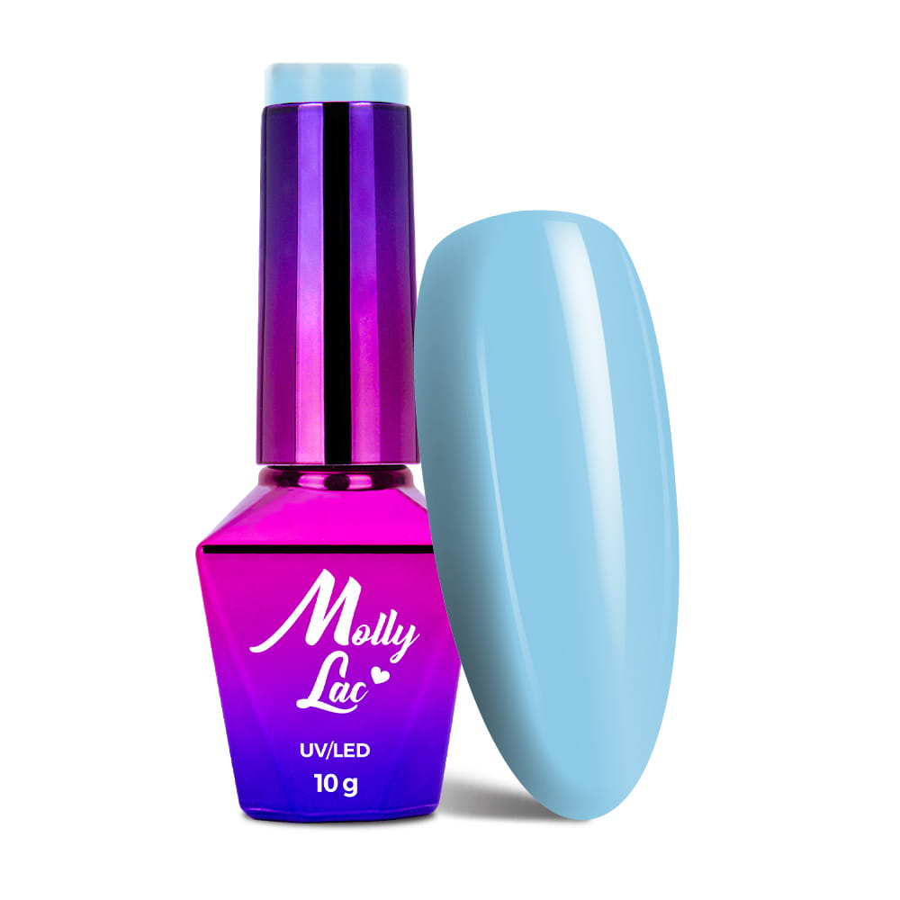 Lakier Hybrydowy MollyLac Welcome to Ibiza Sea Wave 10 g Nr 114