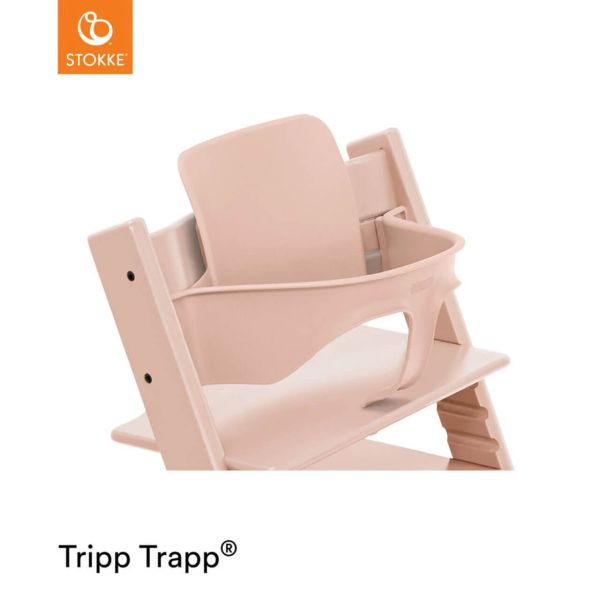 Stokke Tripp Trapp Baby Set - barierka z oparciem do krzesełka Tripp Trapp-Serene Pink