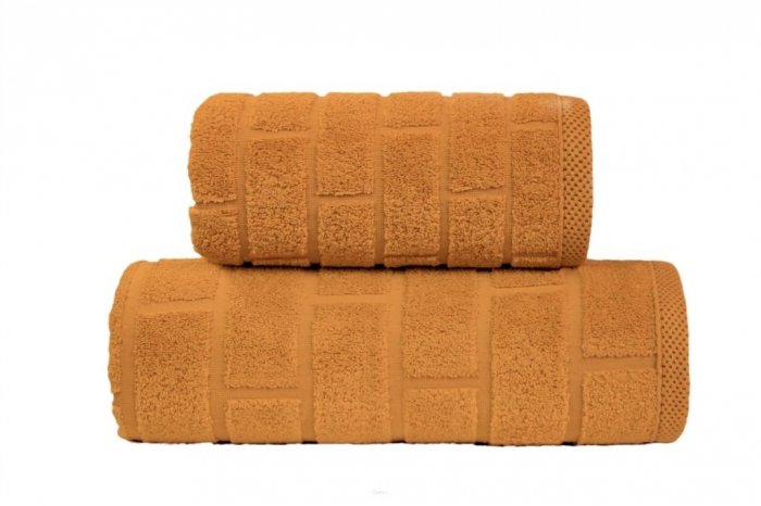 Ręcznik BRICK 70x140 kolor kurkuma