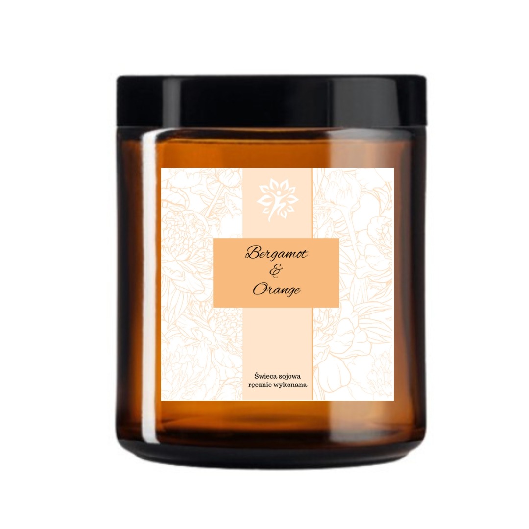 Świeca sojowa Bergamot Orange Well-Ness 100 ml