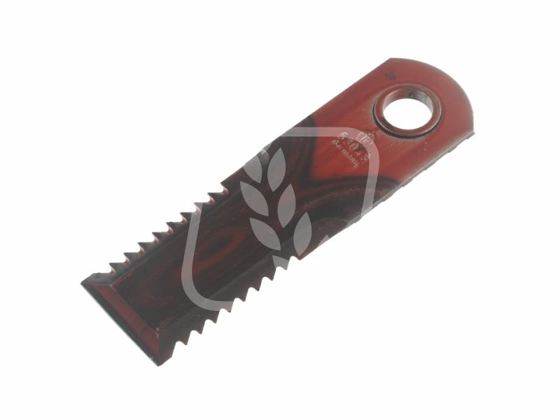 Nóż sieczkarni zębaty 175x50x4mm Fi20mm 755875