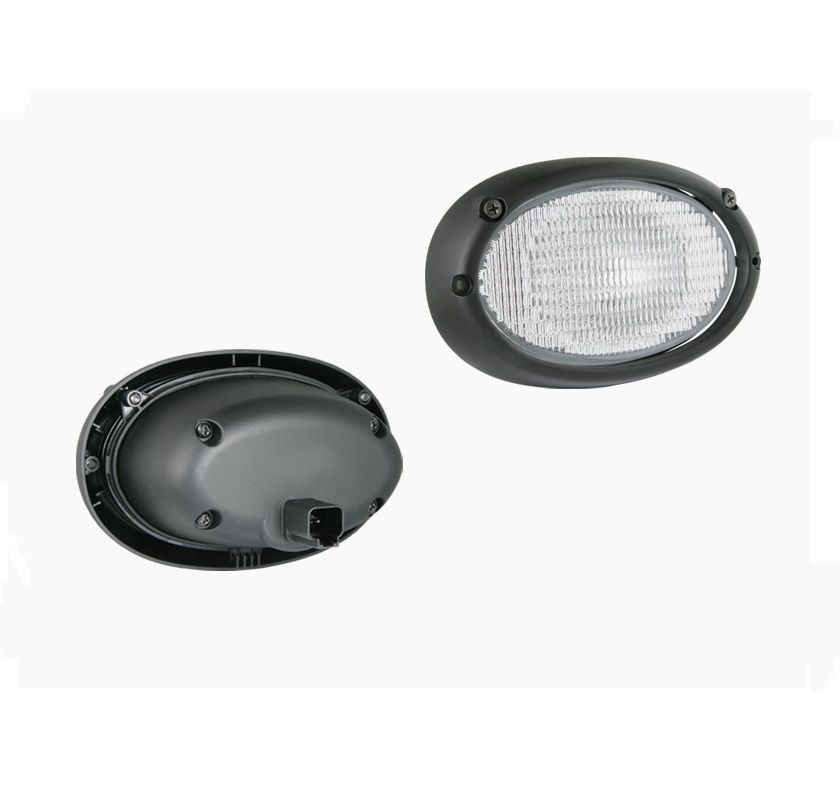 Halogenowa lampa robocza zabudowy z złączem AMP SuperSeal LOR9.49320 Wesem