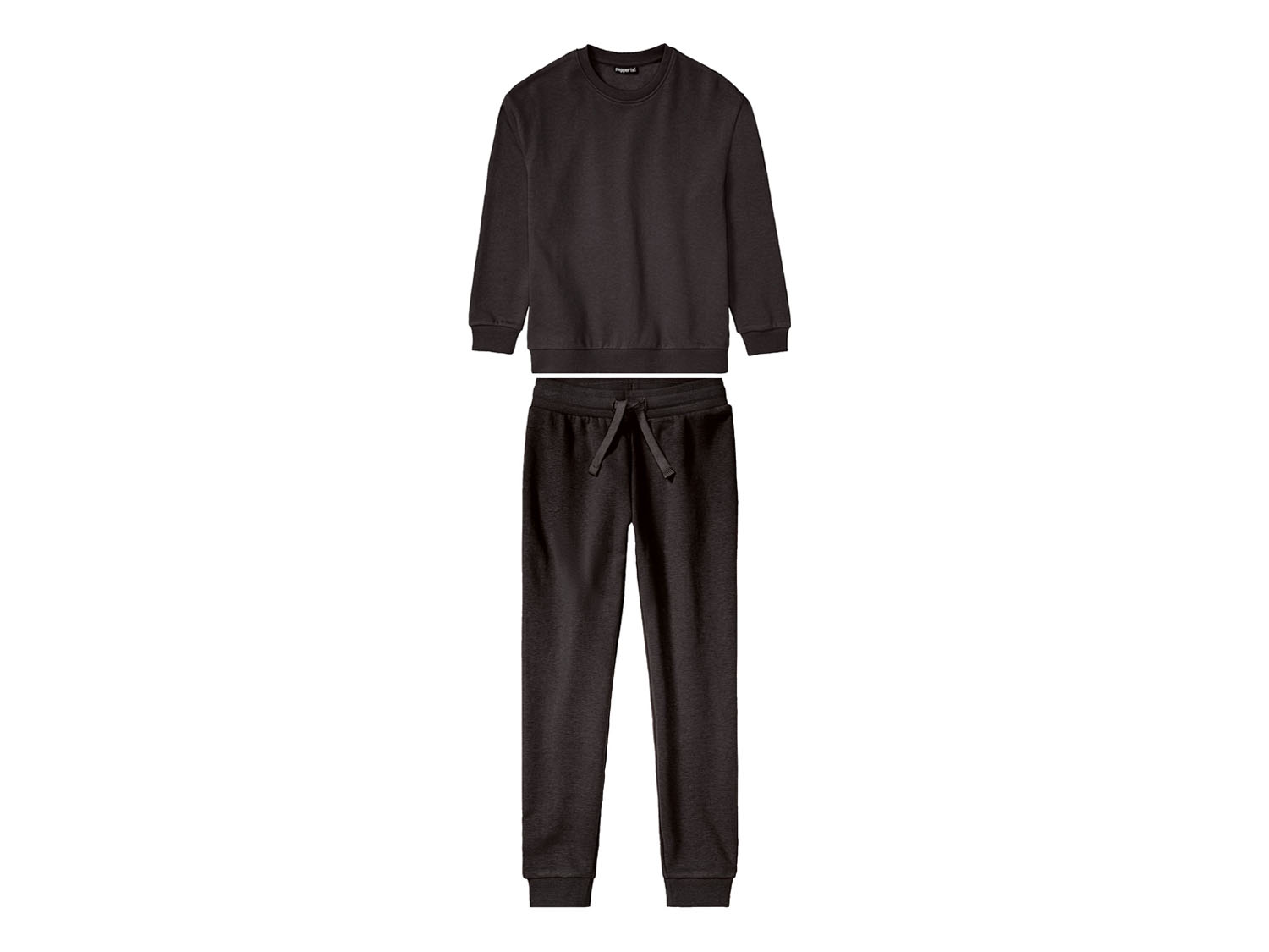 pepperts! Dres dziewczęcy bluza + spodnie 134/140, Czarny